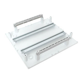 Щит распределительный навесной Unix 2х18мод. IP41 прозр. дверь PROxima EKF ux-2x18-n