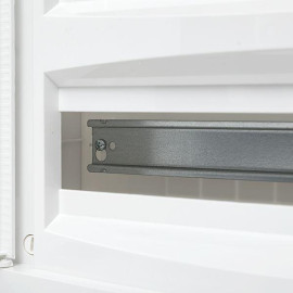 Щит распределительный навесной Unix 2х18мод. IP41 бел. дверь PROxima EKF ux-2x18-nw