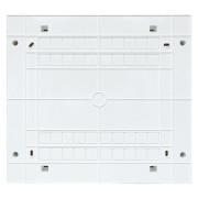 Щит распределительный навесной Unix 2х18мод. IP41 бел. дверь PROxima EKF ux-2x18-nw