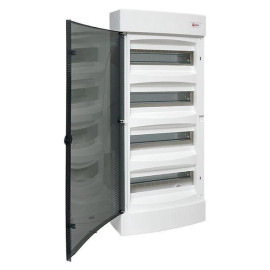 Щит распределительный навесной Unix 4х12мод. IP41 прозр. дверь PROxima EKF ux-4x12-n