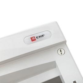 Щит распределительный навесной Unix 4х12мод. IP41 бел. дверь PROxima EKF ux-4x12-nw