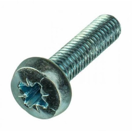 Винт с полусферической головкой и крестообраз. шлицем 6х12 DIN 7985 EKF wp6x12