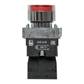 Кнопка BA42 с подсветкой 24В красн. NC PROxima EKF xb2-bw42-24