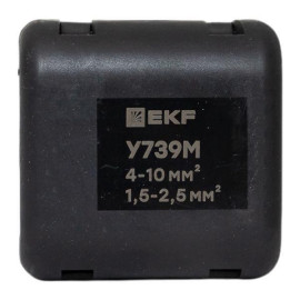 Сжим ответвительный У-739М (4-10/1.5-2.5кв.мм) (орех) StreamLine EKF y739m